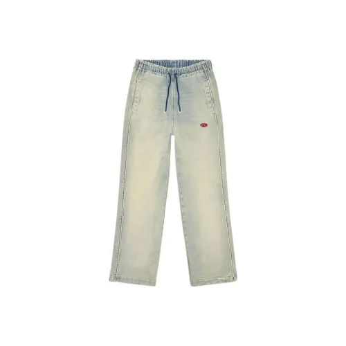 DIESEL Повседневные брюки Женские Светло-синие