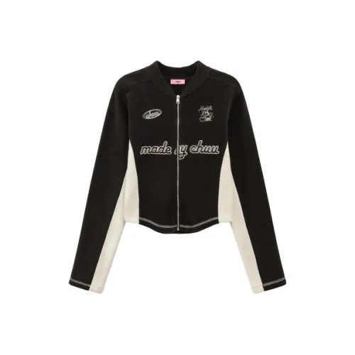 CHUU Cropped Jacket Women's Black
