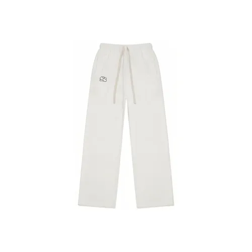 SMFK Вязаные тренировочные брюки женские Снежная гора белый