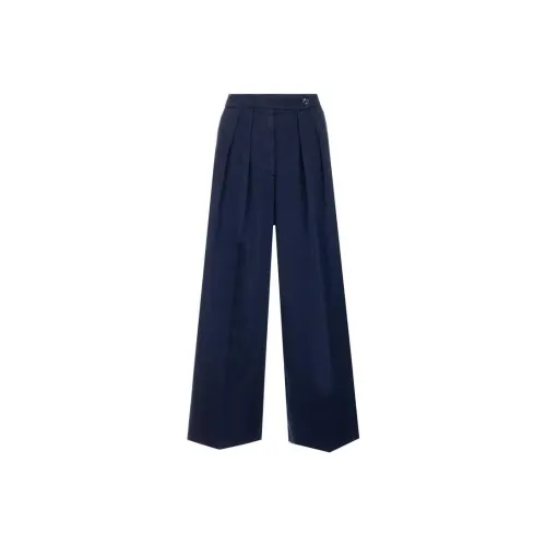 DRIES VAN NOTEN Синие Женские Повседневные Брюки