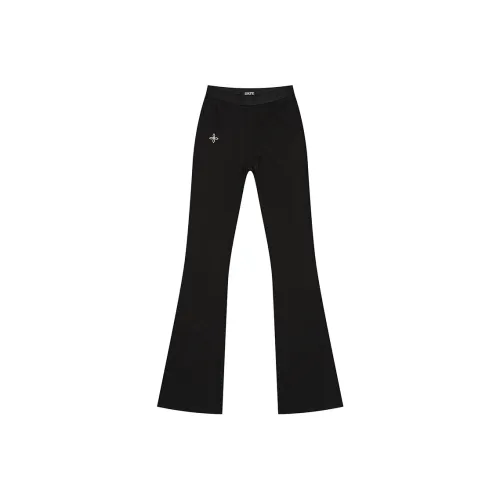 SMFK Повседневные брюки Женские Дикий черный