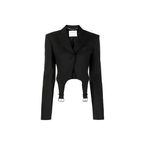 Blumarine FW23 Бизнес-костюм Пальто Женское Черное