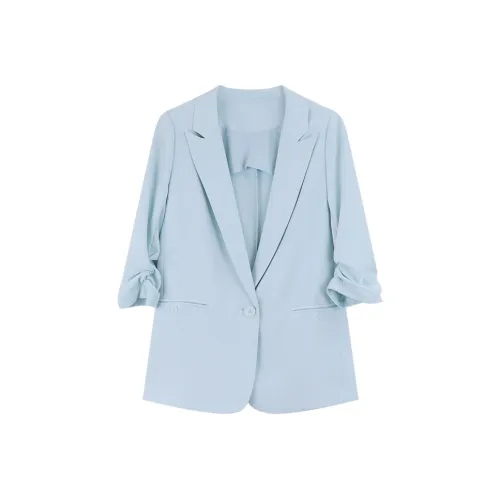 DianThia Синий Женские Офисные Костюмы