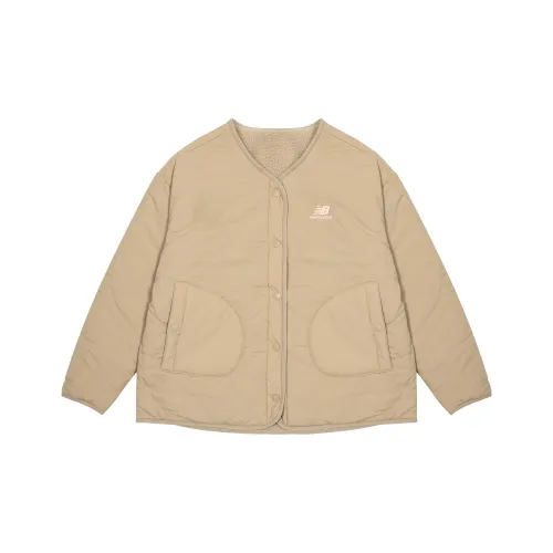 New Balance совместный бренд Хлопковый пуховик Зимний Женский Хаки