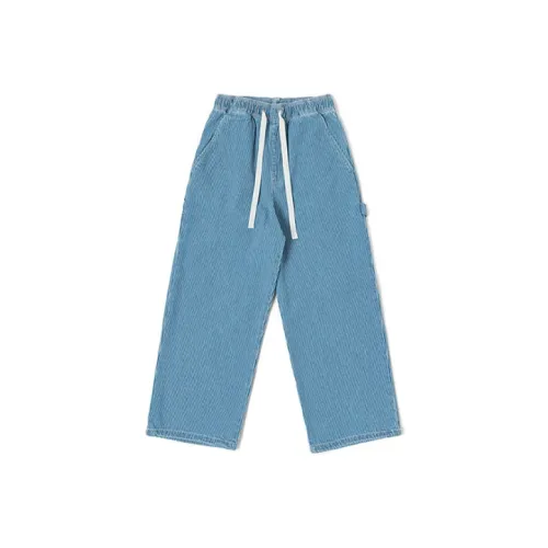 Dickies SS23 Небесно-синие полоски Женские Повседневные брюки