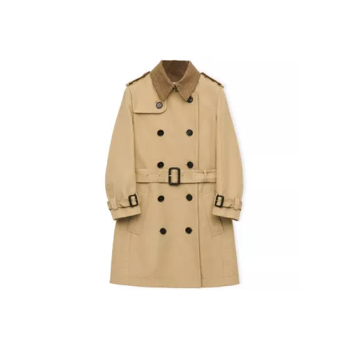 LOEWE Хаки Женский Тренч