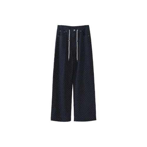 Fstudio Повседневные брюки Женские Темно-синий