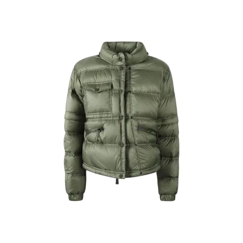 Moncler Зеленые Женские Пуховики