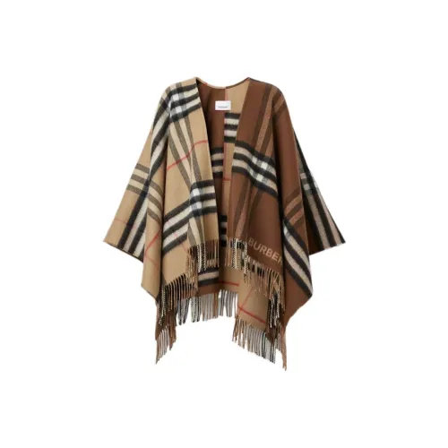 Burberry FW22 Плащ Женский Коричневый 80594061