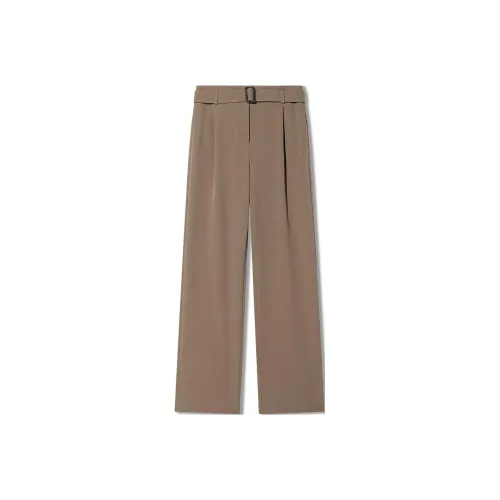 COVERINS Повседневные брюки Женские Светлый Каштановый