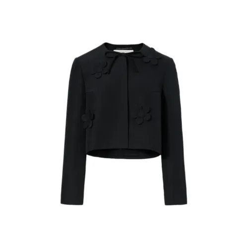 Carven Черное Женское Пальто