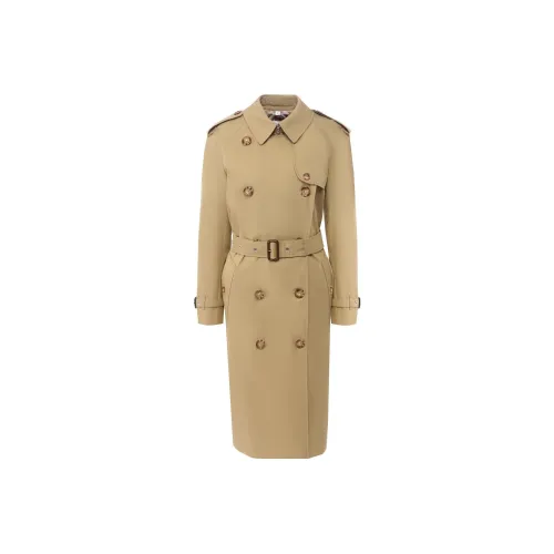 Burberry Тренчкот Женский Хаки Оливково-Зеленый