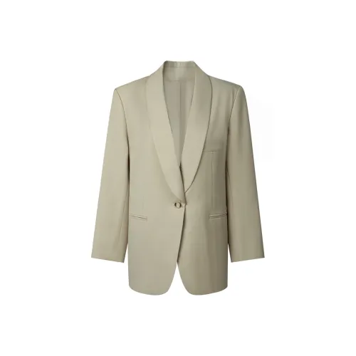 THE SEA LIFE Бизнес-костюм женский мерцающий зеленый