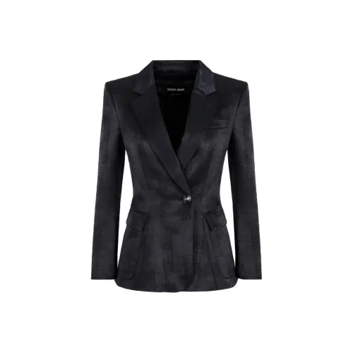 GIORGIO ARMANI Бизнес-костюм пальто женское синий