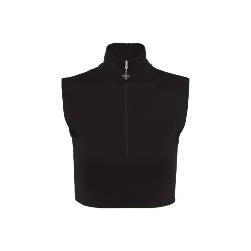 PRADA Черные Женские Жилеты