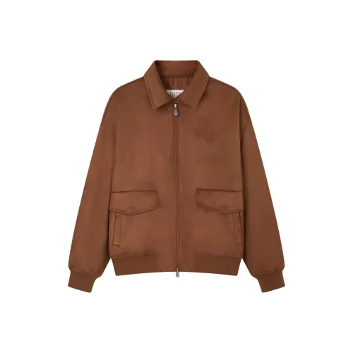 Teenie Weenie Темный хаки Женское короткое пальто