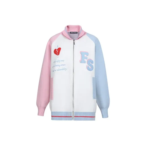 FRAIL STATE Бейсбольная куртка Женская Белая