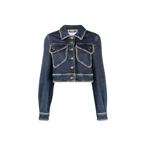 MOSCHINO Denim Jacket Женская Indigo