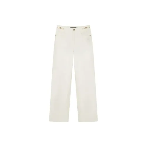 Teenie Weenie Повседневные брюки цвет слоновая кость женские