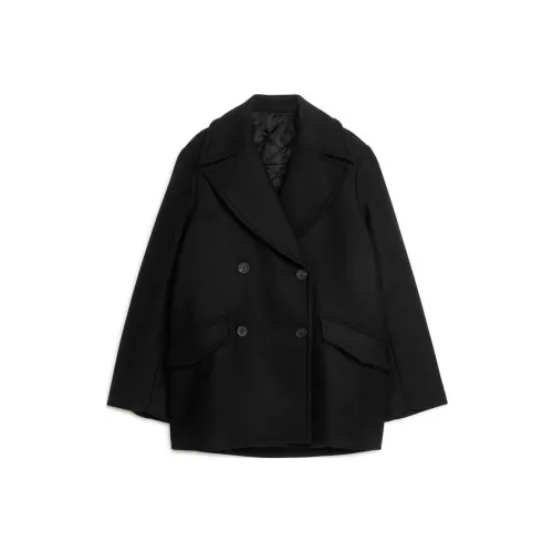 ARKET Черное Женское Пальто