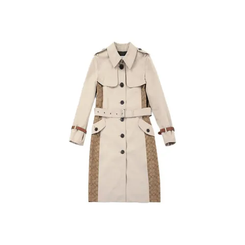 COACH Хаки Женский Тренч