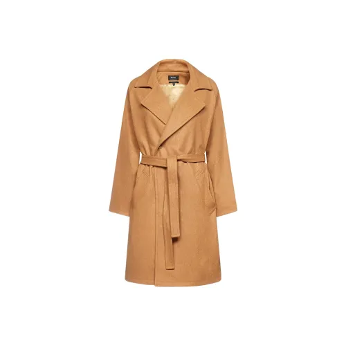 A.P.C Желтое Женское Пальто