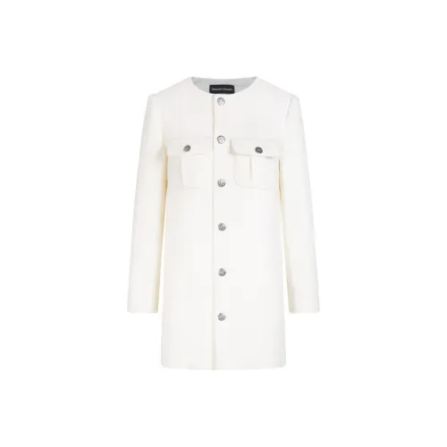 Chester Charles Пальто Женское Белое