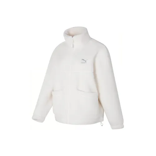 PUMA Velvet Feel Куртка Женская Белая