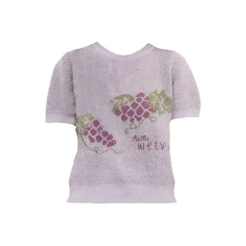 PLAY BUSH Фиолетовый Женские Трикотаж