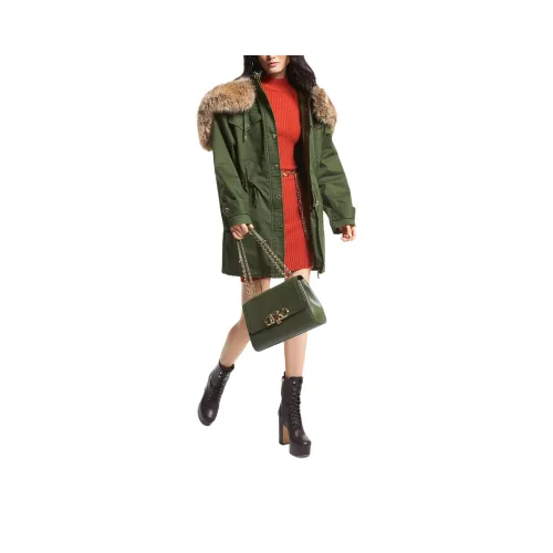 MICHAEL KORS MMK Пуховая куртка Женская Зеленая