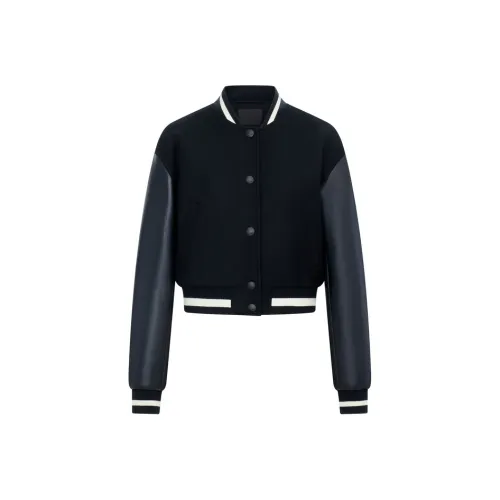 MOCO Бейсбольная куртка Женская Черная