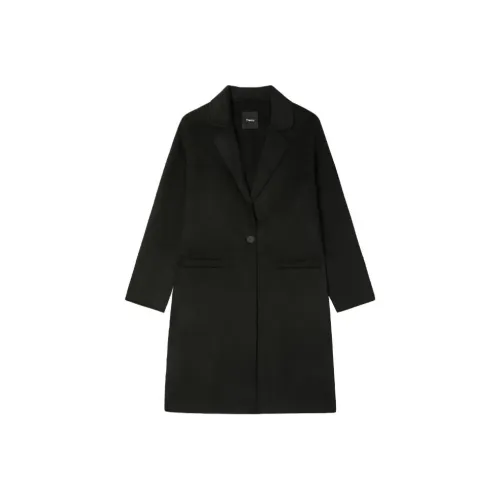 Theory Черное Женское Пальто