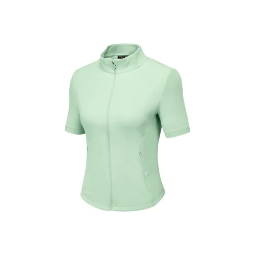 Skechers Трикотаж Женский Дымчатый Зеленый 0312