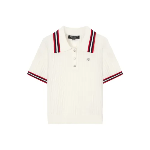 Teenie Weenie Трикотаж Женский Айвори Белый