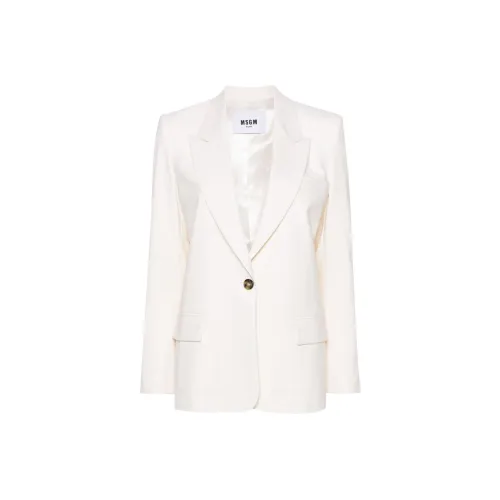 MSGM Бизнес-костюм женский бежевый