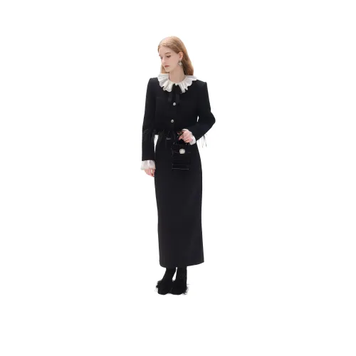 JORYAweekend Cropped Coat Women's Black