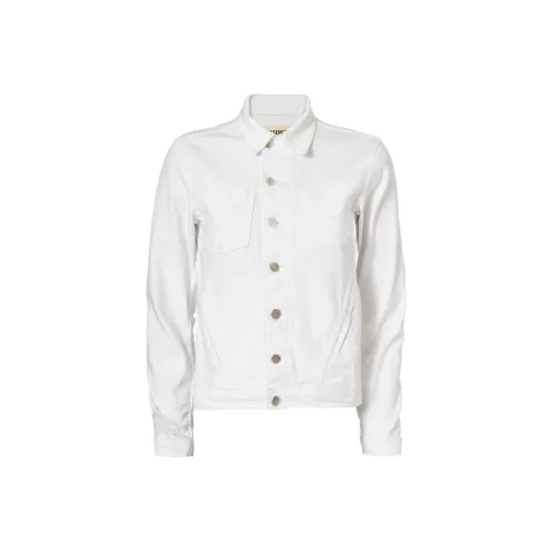 L'AGENCE Denim Jacket Женская Белая