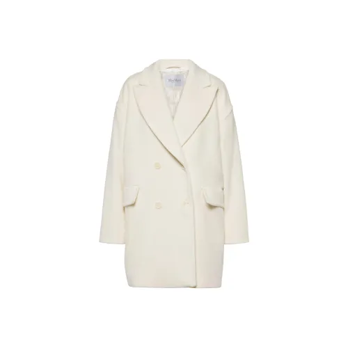 MaxMara Белое Женское Пальто