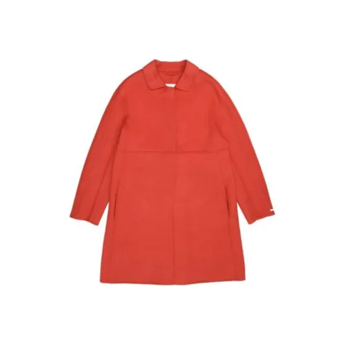 MaxMara Апельсиновое Женское Пальто