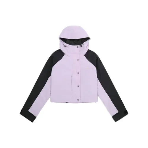 Levis Фиолетовое Женское Короткое Пальто