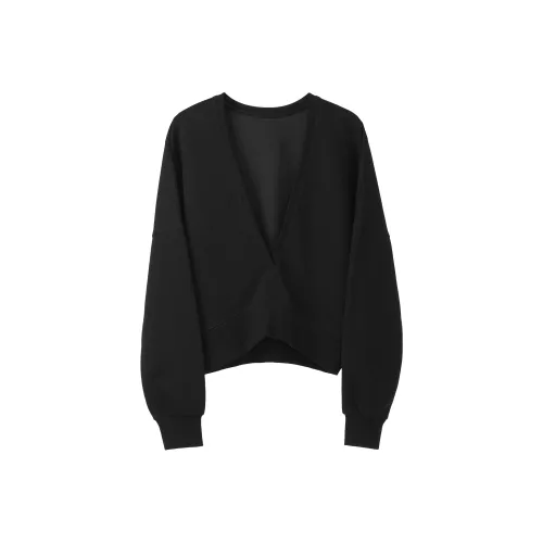 Fstudio Корейский стиль Дизайн Кардиган Топ Коммутирование Толстовка Женские