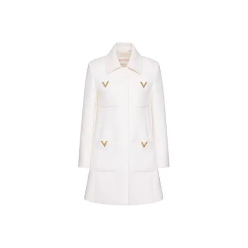 Valentino Пальто Женское Цвет Слоновая Кость