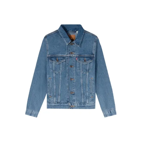 Levis Синие Женские Джинсовые Куртки