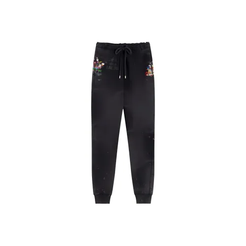 Lanvin Черные Женские Вязаные Спортивные Брюки