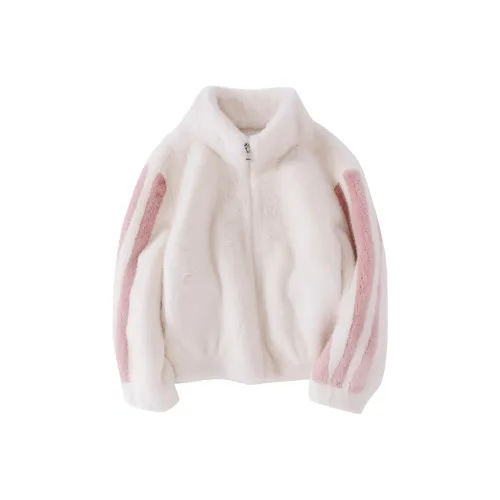 XIANGYING Бежевый Женские меховые изделия