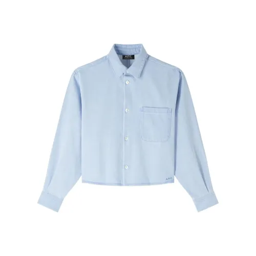 A.P.C FW24 Denim Jacket Women's Bleached