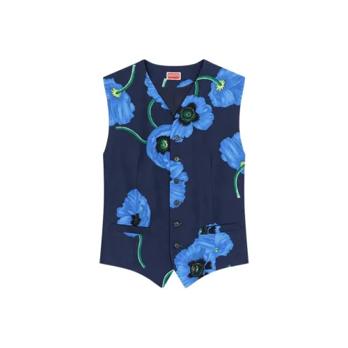 Kenzo X Nigo FW22 Синий Женские Жилеты