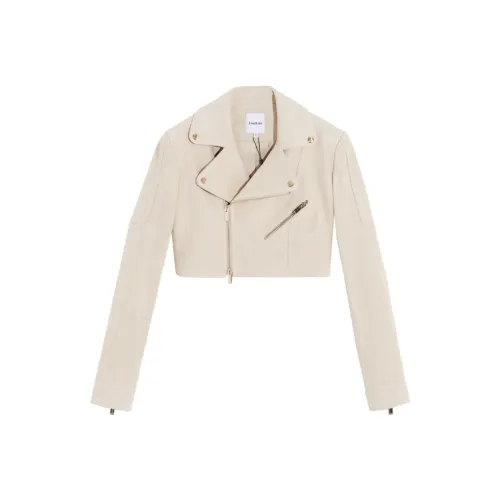 BEBE Экрю Женское короткое пальто