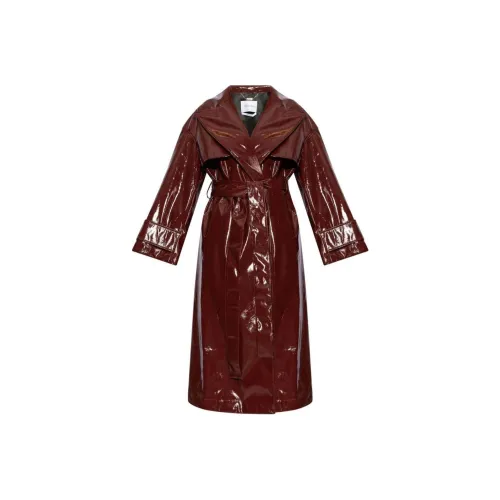 Blumarine Темно-красное Женское Пальто