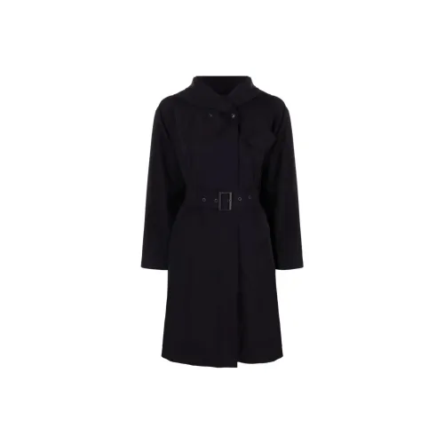 EMPORIO ARMANI Темно-синий Женский Тренч